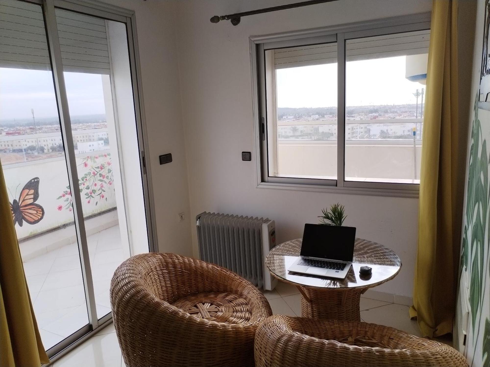 Large Sea View Studio Apartment Agadir Exterior foto