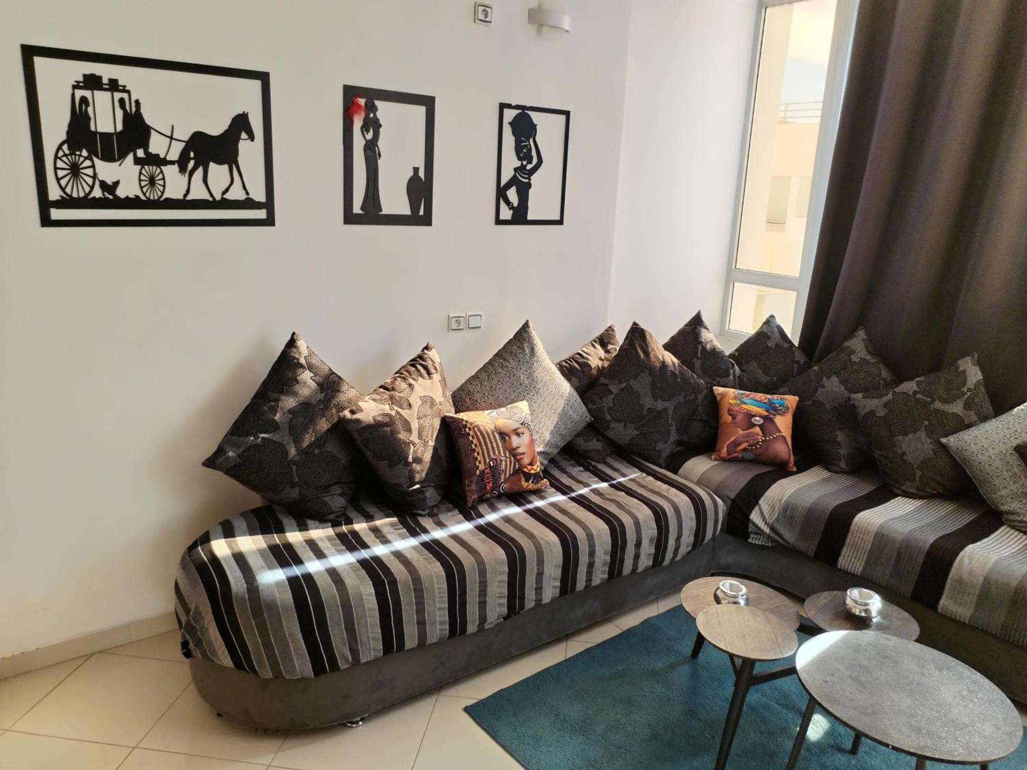Large Sea View Studio Apartment Agadir Exterior foto